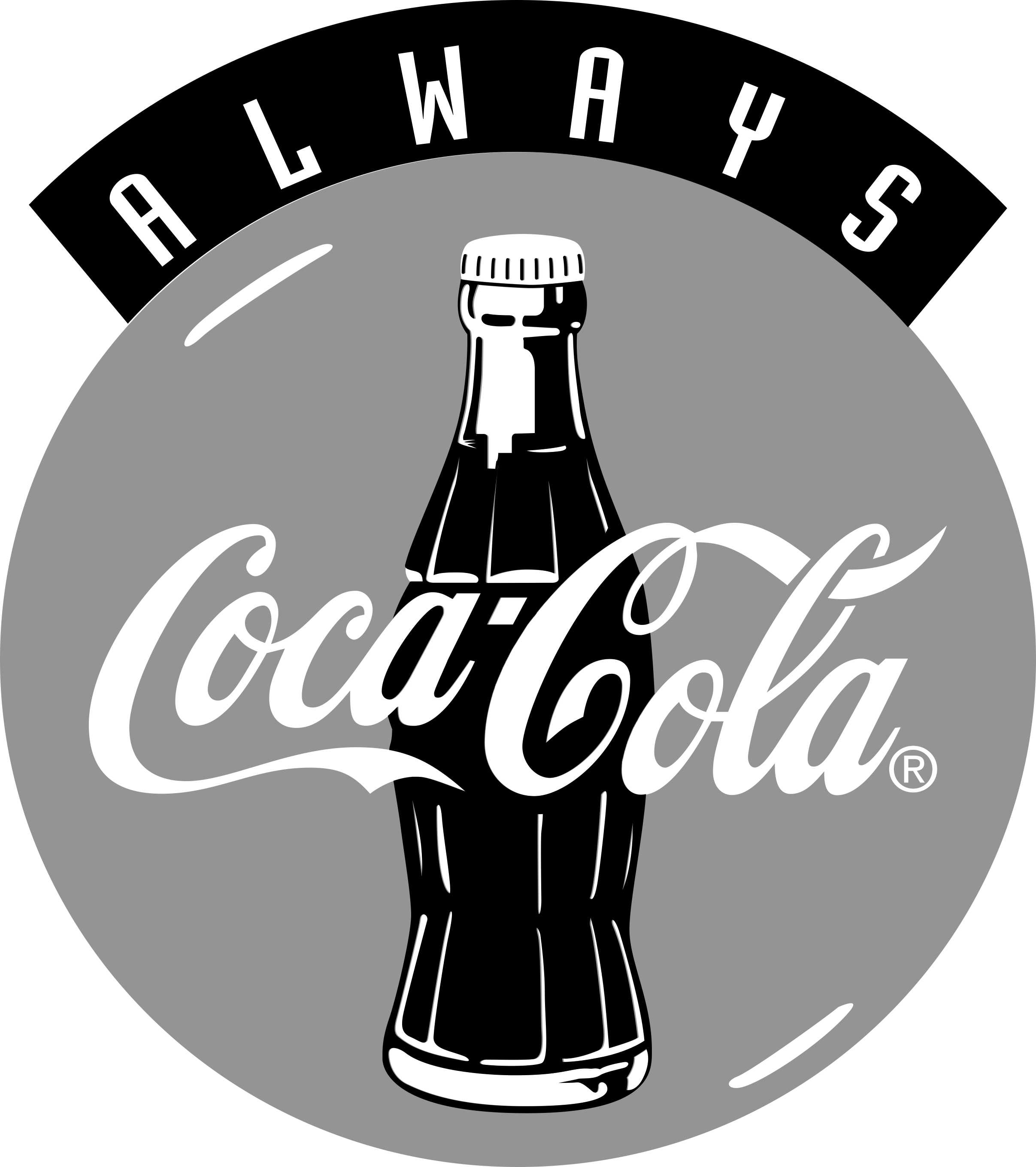 Cocacola 1 Stencil Svg Vector Free Vectors
